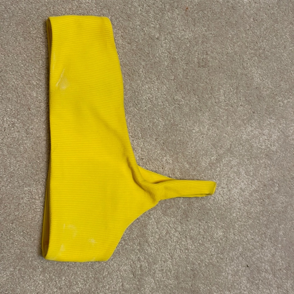 Shein yellow top.